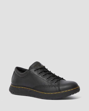 Dr Martens Maltby Slip Resistant Leather Pracovná Obuv Damske Čierne | 0739-APEQN